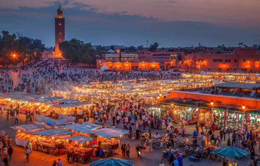 Voyage dans le temps : circuit de 5 jours dans le désert de Marrakech à Merzouga