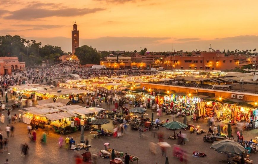 Voyage dans le temps : circuit de 5 jours dans le désert de Marrakech à Merzouga