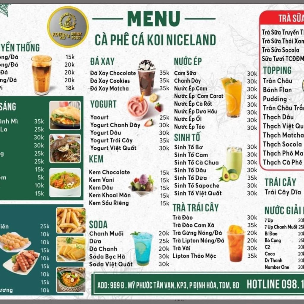 Café Niceland Koi