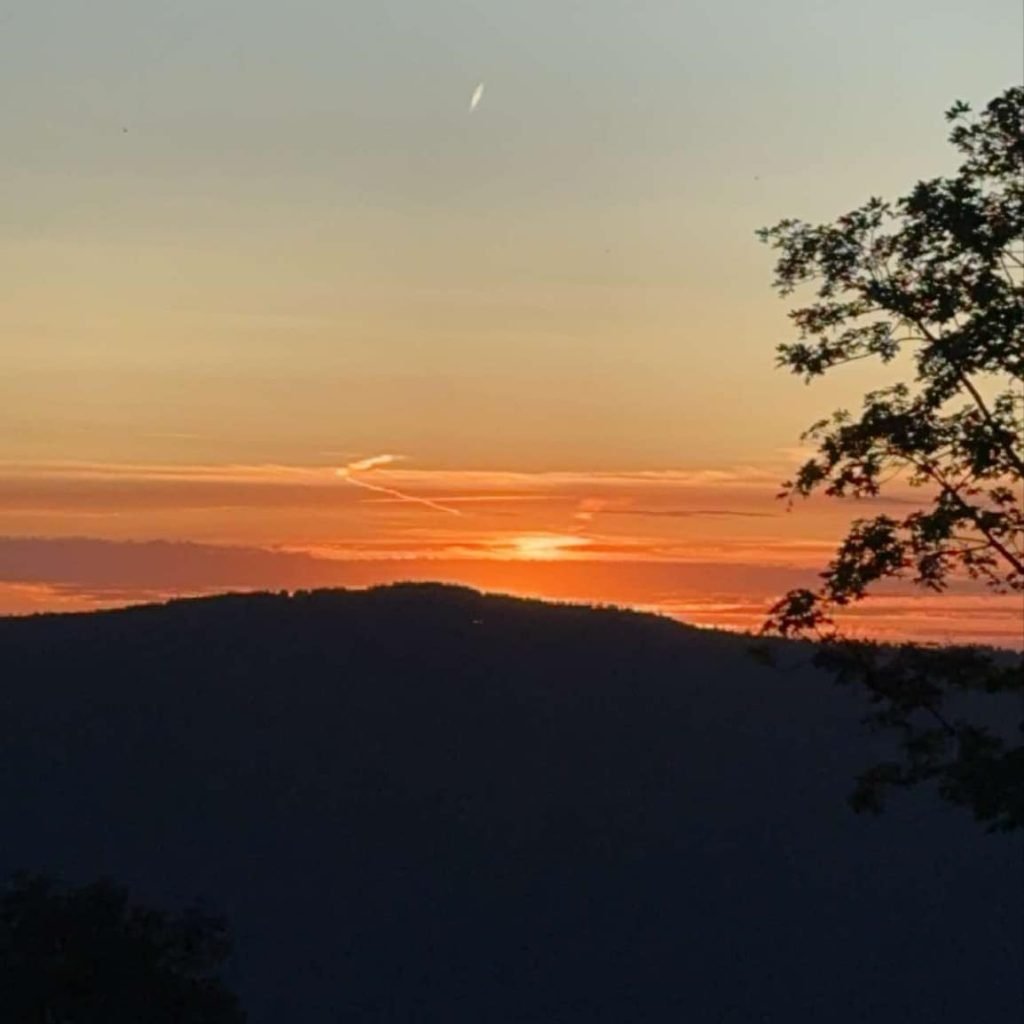 Gîte LE MANALA avec vue sur le coucher du soleil – à Munwiller en Alsace