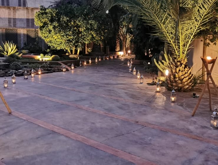 Villa haut standing La Palmeraie Marrakech – location en privatisation complète avec personnel