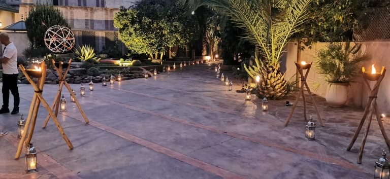 Villa haut standing La Palmeraie Marrakech – location en privatisation complète avec personnel