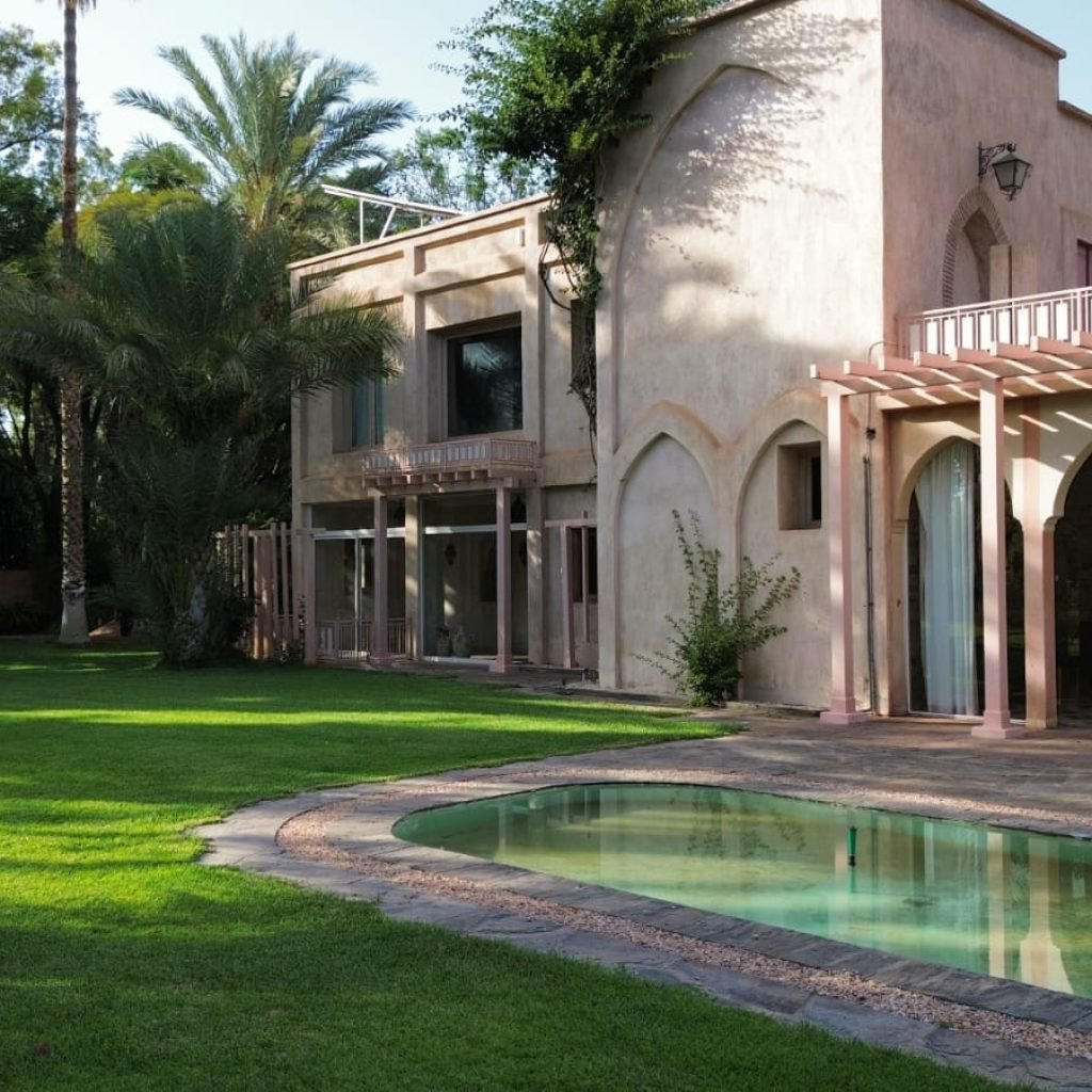 Villa haut standing La Palmeraie Marrakech – location en privatisation complète avec personnel