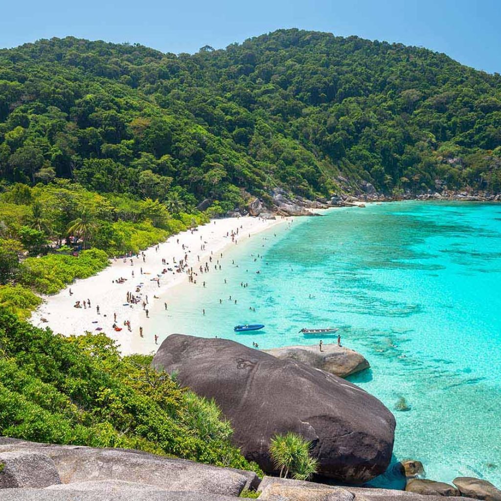 depuis Phuket 1 JOUR – ÎLES SIMILAN (4 ÎLES) TRANSFERT REPAS ASSURRANCE INCLUS
