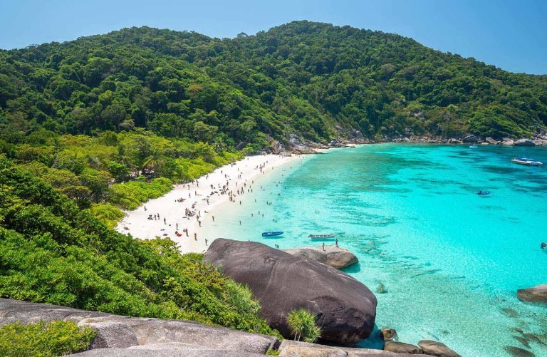 depuis Phuket 1 JOUR – ÎLES SIMILAN (4 ÎLES) TRANSFERT REPAS ASSURRANCE INCLUS