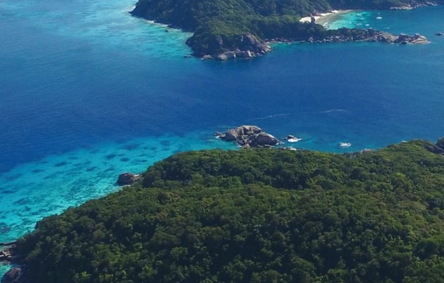 depuis Phuket 1 JOUR – ÎLES SIMILAN (4 ÎLES) TRANSFERT REPAS ASSURRANCE INCLUS