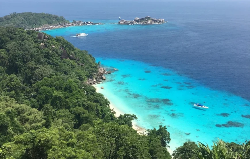depuis Phuket 1 JOUR – ÎLES SIMILAN (4 ÎLES) TRANSFERT REPAS ASSURRANCE INCLUS