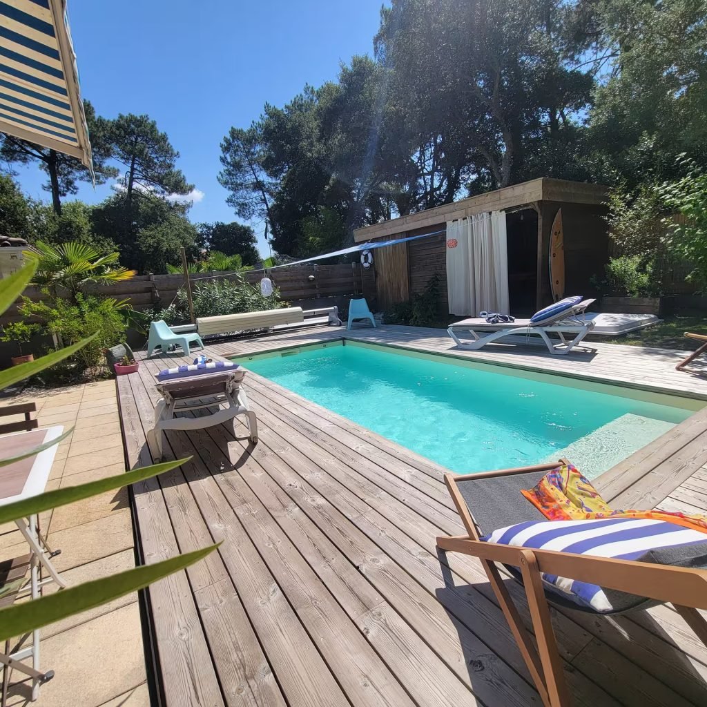 La villa Véga, villa climatisée avec piscine privée, tout proche de l’océan