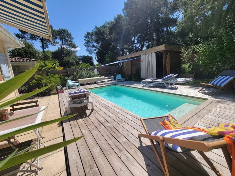 La villa Véga, villa climatisée avec piscine privée, tout proche de l’océan